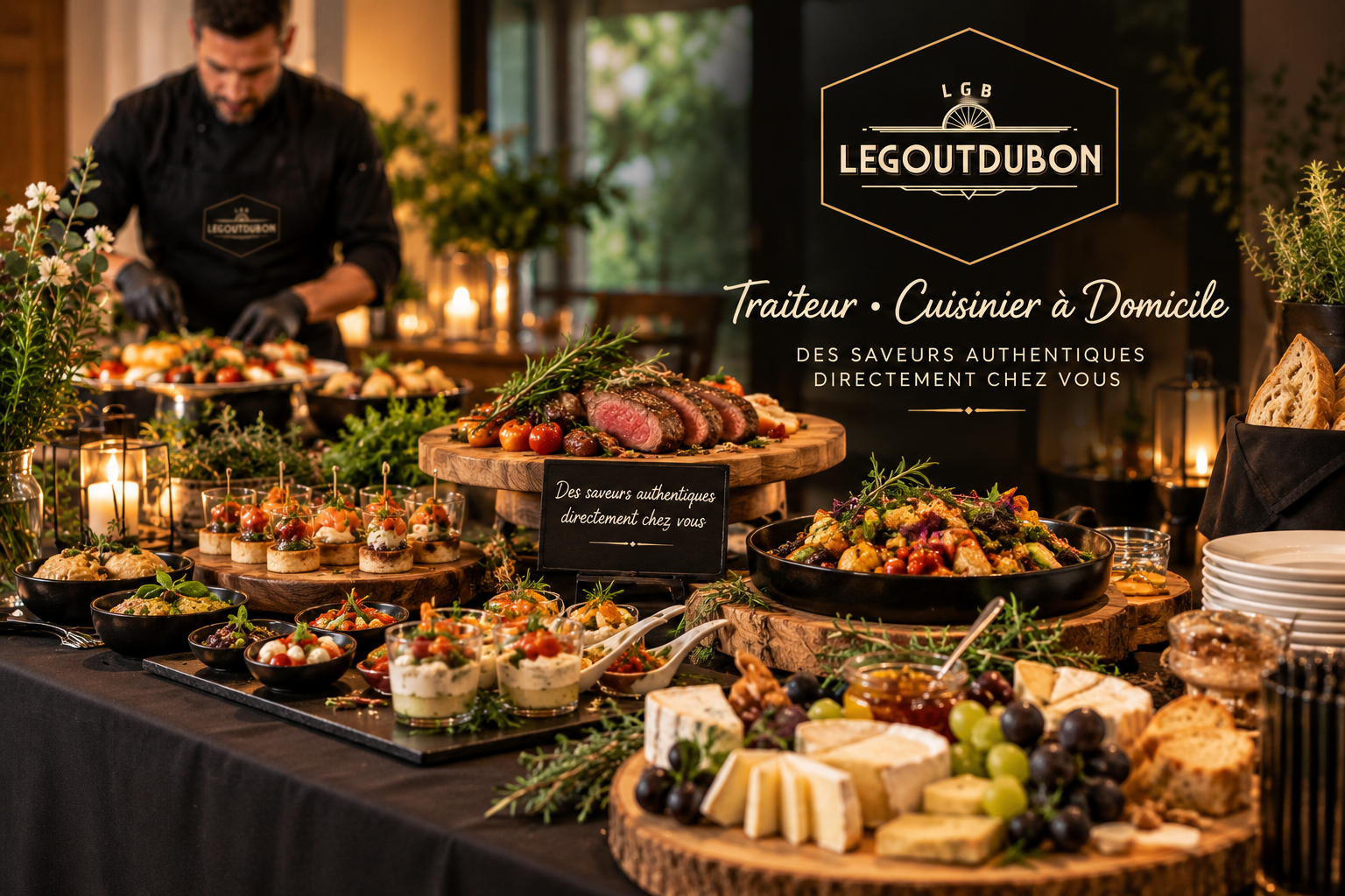 Buffet traiteur Le Goût du Bon